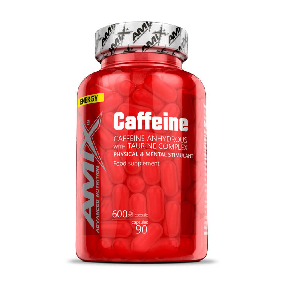 Cafeína con Taurina en 90 cápsulas de Amix Nutrition
