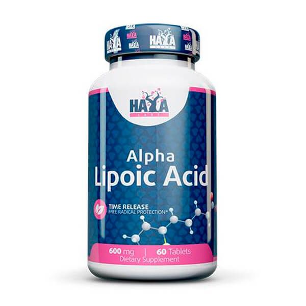 Ácido Alfa Lipoico Liberación Sostenida 600mg - 60 Tabletas