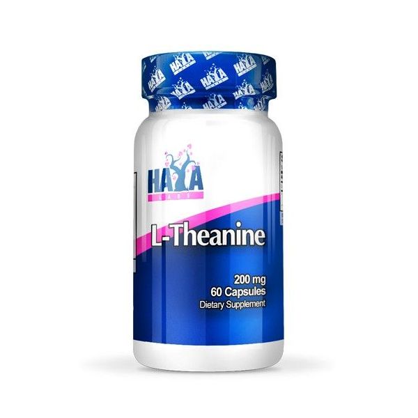 L-Teanina 200mg de 60 cápsulas de la marca Haya Labs (Sistema Inmunológico)