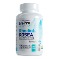 Rhodiola rosea 600mg de 60 capsules por LifePRO na categoria anti-stress