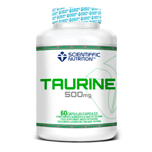 Taurine 500mg de 60 capsules na categoria taurina por Scientiffic Nutrition