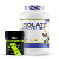 Pack Isolate 90 CFM em 1,8 kg + creatine micronized na categoria whey protein iso por MM Supplements