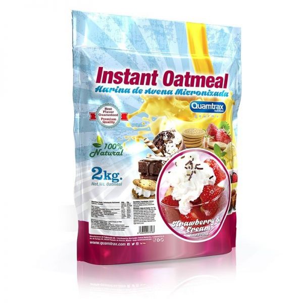 Harina de Avena con Sabor de 2 kg del fabricante Quamtrax (Harina de Avena Dulce)