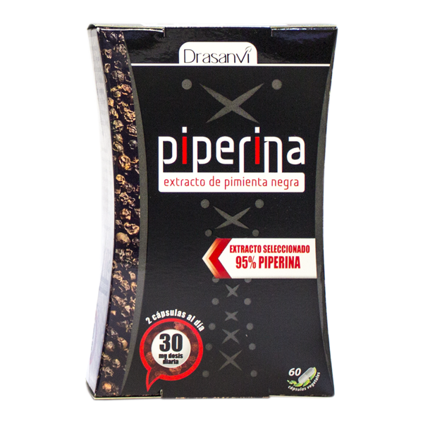 Piperina de extracto de pimienta negra 30mg de Drasanvi (Otros Quemadores)