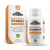Natural Vitamin E - 60 Cápsulas