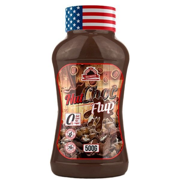 Flup Max de 500g de la marca Max Protein (Cremas de Chocolate Bajas en Calorias)