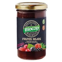 Ver Compota de Frutos Rojos de 280g de la marca Biocop (Mermeladas) Compota de Frutos Rojos de 280g de la marca Biocop (Mermeladas)