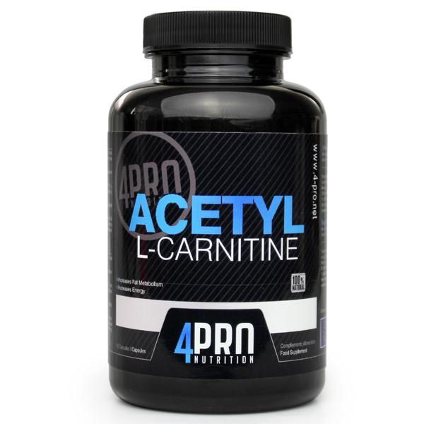 Acetyl L-Carnitina de 90 cápsulas de la marca 4PRO Nutrition