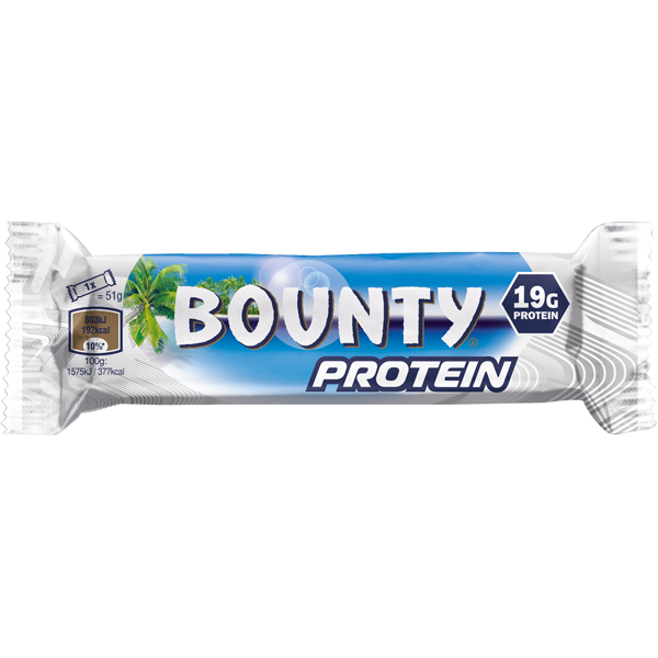 Barrita Bounty Protein de 51g de la marca Mars Protein (Barritas de Proteinas)