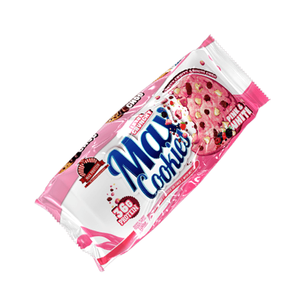 envase de nuevas max cookies de Max Protein (Galletas Proteicas Bajas en Calorias)
