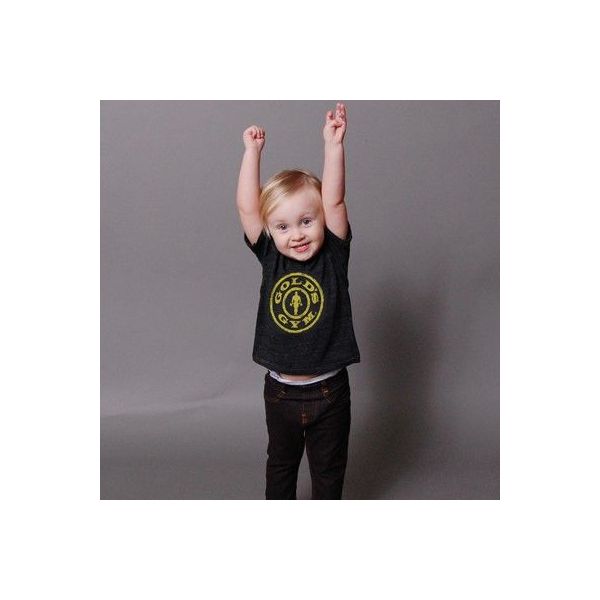 Camiseta Bebe Stronger than Mommy de Gold's Gym