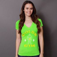 Camiseta Chica Pico Neon Joe Classic