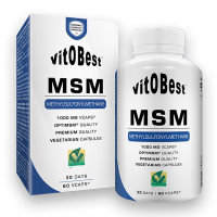 MSM 1000mg - 60 Cápsulas Vegetales