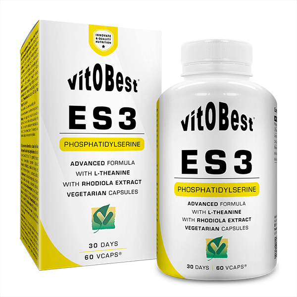 ES3 Formula envase de 60 cápsulas de VitoBest (AntiCortisol)