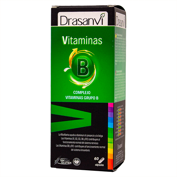 Complejo de Vitaminas Grupo B de 60 cápsulas del fabricante Drasanvi (Vitamina B)