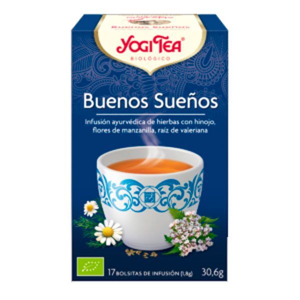 Buenas Noches envase de 17 bolsitas del fabricante Yogi Organic (Infusiones y tisanas)