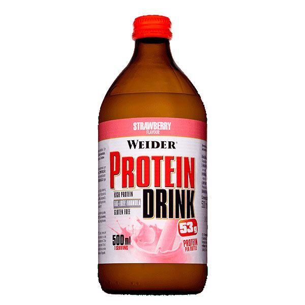 Bebida Proteíca envase de 500ml del fabricante Weider (Bebidas Proteicas)