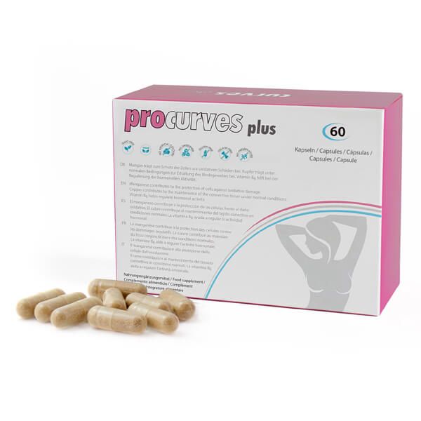 Procurves plus envase de 60 comprimidos en la categoría especial mujer por 500Cosmetics
