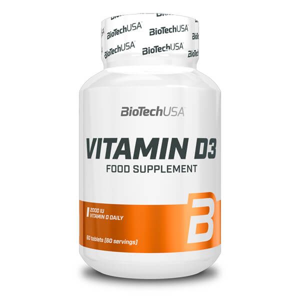 Vitamina D3 - 60 Tabletas
