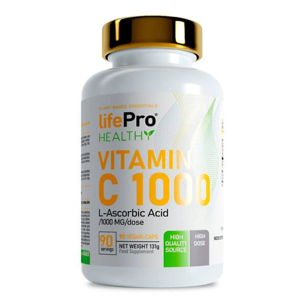 Vitamina C 1000mg - 90 Cápsulas veganas