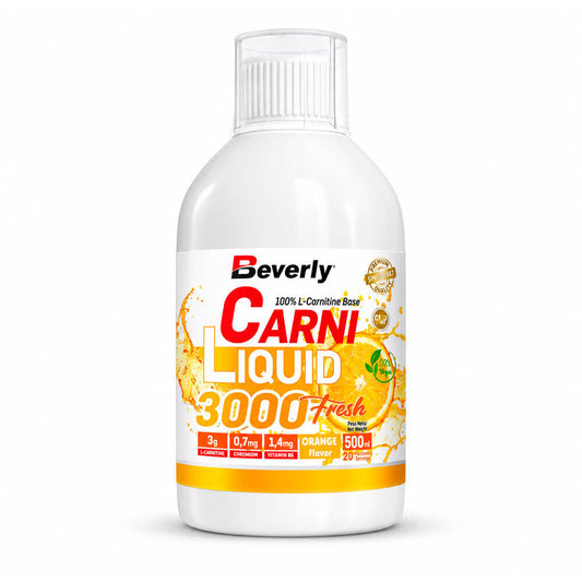 Carni Liquid 3000 de la marca Beverly Nutrition en L-Carnitina y cafeína