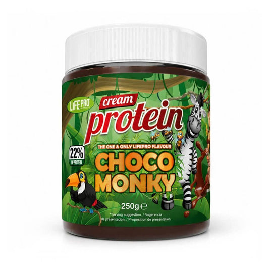 Protein Cream Choco Monky de la marca LifePRO en Cremas de Chocolate Bajas en Calorias
