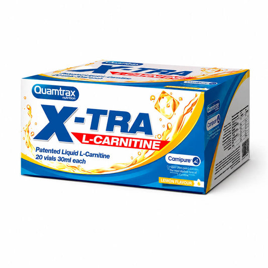 Xtra L-Carnitina de la marca Quamtrax en L-Carnitina y cafeína