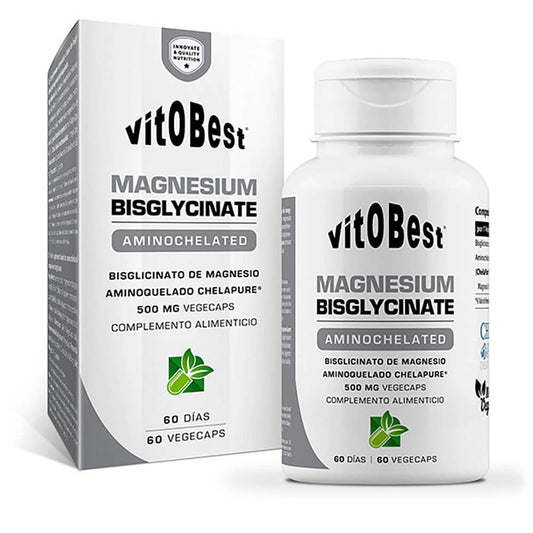Magnesium Bisglycinate Aminochelated de la marca VitoBest en Magnesio