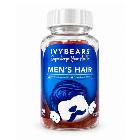 Men´s Hair Gummies de la marca Ivybears en Ivybears