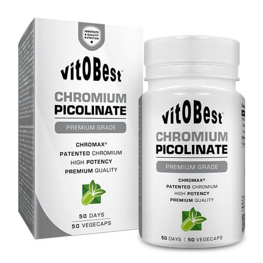 Picolinato de Cromo de la marca VitoBest en L-Carnitina y cafeína