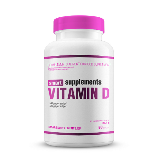 Vitamina D 100ug de la marca Smart Supplements en Vitamina D