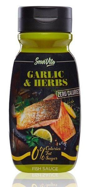 Salsa de Hierbas y Ajo 0% de la marca Servivita en Servivita