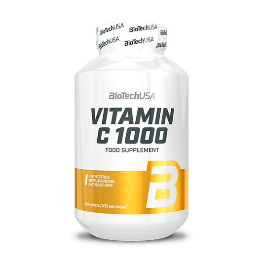 Vitamina C1000 + Rose Hips de la marca Biotech USA en Vitamina C