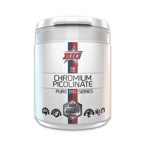 Picolinato de Cromo de la marca BIG en L-Carnitina y cafeína