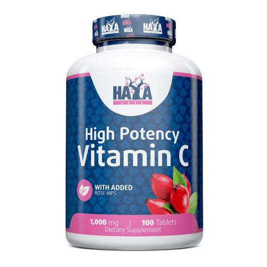 Vitamina C con Rose Hips de Alto Grado 1000mg de la marca Haya Labs en Nutrición deportiva