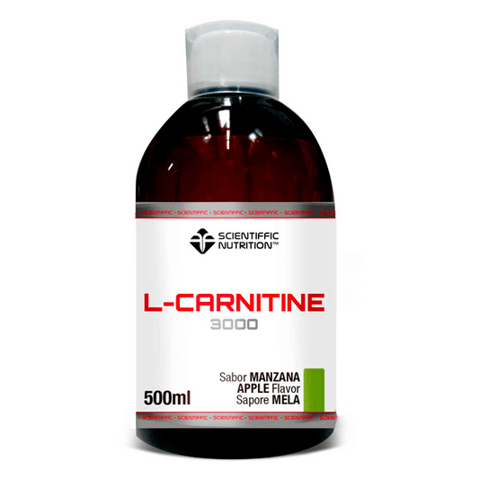 L-Carnitina 3000mg de la marca Scientiffic Nutrition en L-Carnitina y cafeína