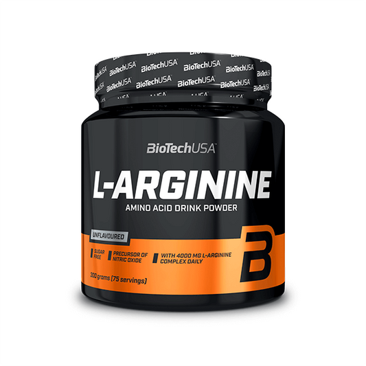L-Arginina en polvo de la marca Biotech USA en Arginina