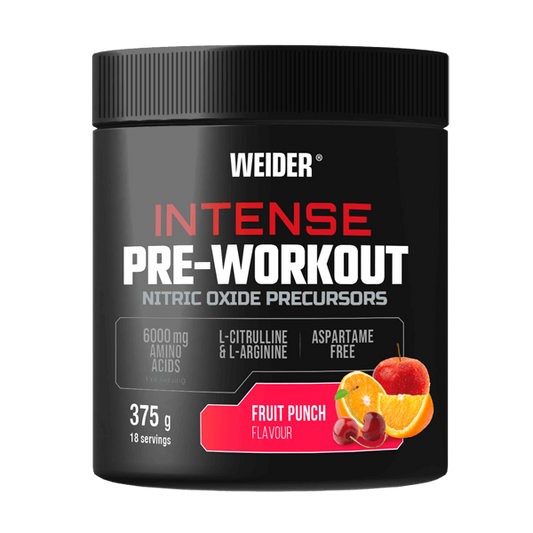 Intense Pre-Workout de la marca Weider en Pre / Intra / Post