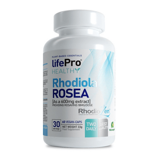 Rhodiola Rosea 600mg de la marca LifePRO en LifePRO