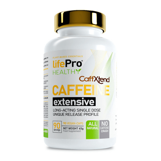 Cafeína Extensive 200mg de la marca LifePRO en Pre / Intra / Post