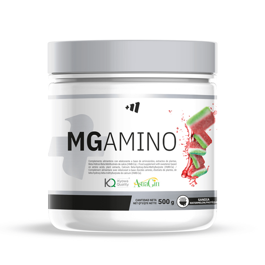 MG Amino con Kyowa® y AstraGin® de la marca Masmusculo Supplements en Esenciales e Hidrolizados