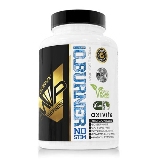 iO.Burner NO STIM de la marca IO.Genix en L-Carnitina y cafeína