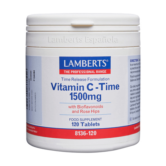Vitamina C 1500mg con Bioflavonoides de la marca Lamberts en Nutrición deportiva