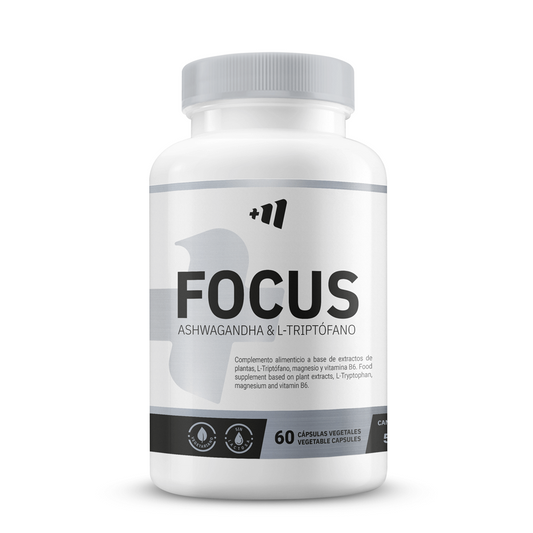 Focus (Ashwagandha + L-Triptófano) de la marca Masmusculo Supplements en Energía y vitalidad