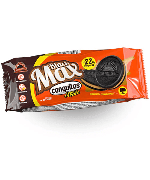 Galletas BlackMax Conguitos® Peanut Cream de la marca Max Protein en Max Protein