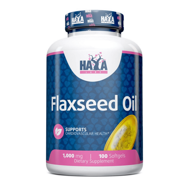Aceite de Linaza Orgánico 1000mg - Haya Labs 0