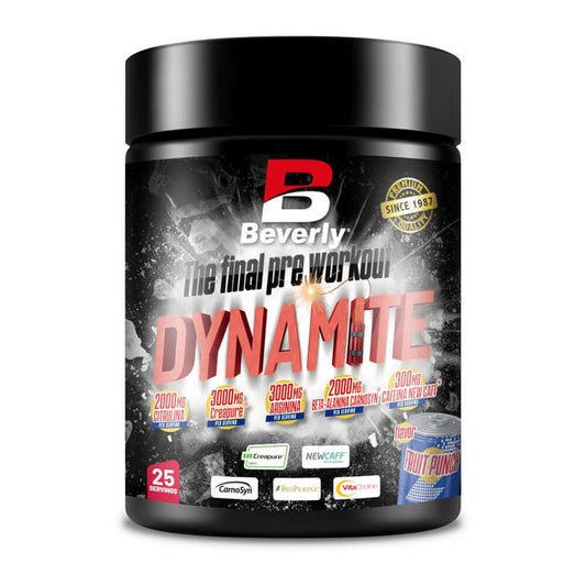 Dynamite Pre-Workout de la marca Beverly Nutrition en Pre / Intra / Post