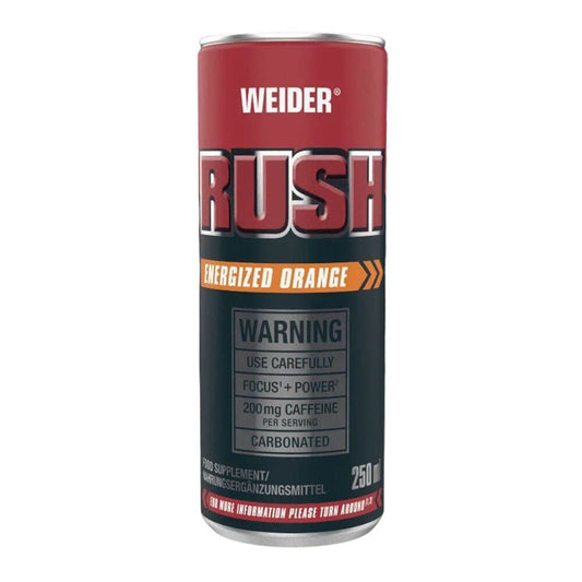 Rush Rtd de la marca Weider en Pre / Intra / Post