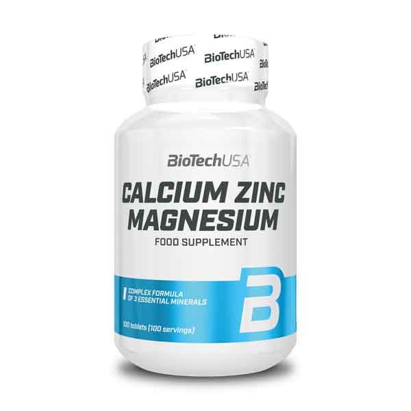 Calcio Zinc Magnesio - Biotech USA 0