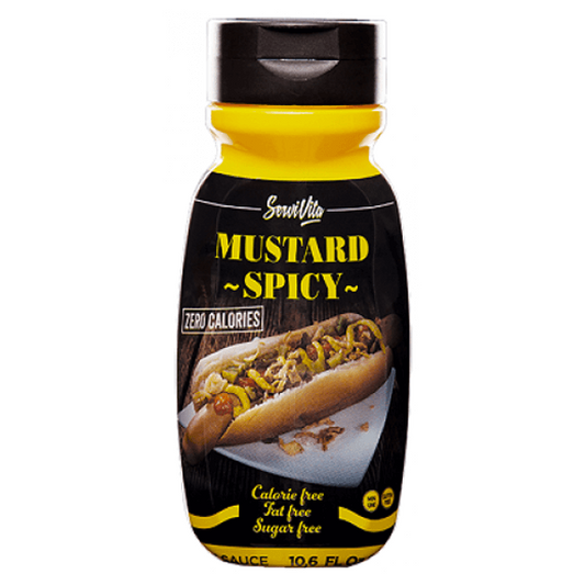 Salsa de Mostaza Picante 0% de la marca Servivita en Servivita